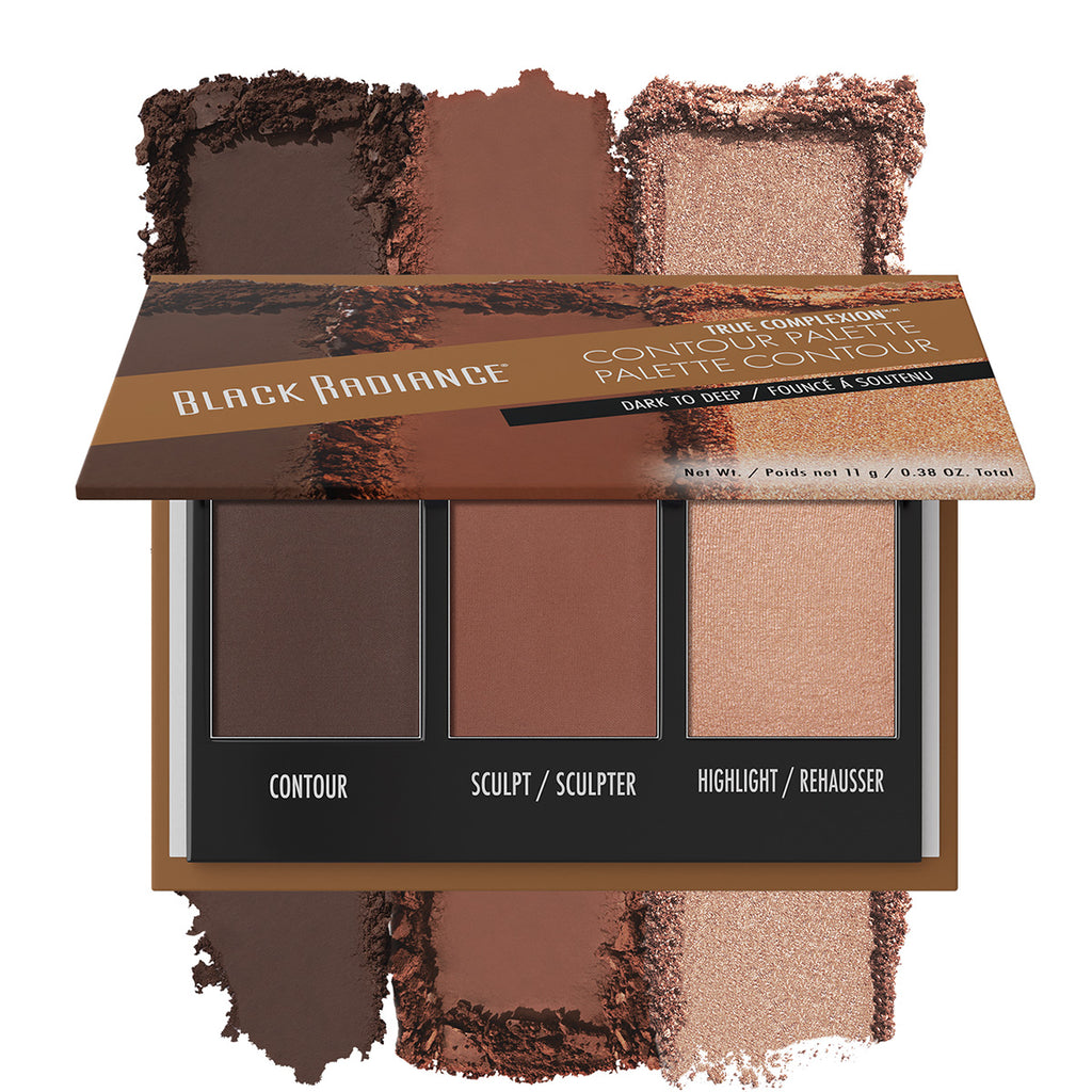 True Complexion™ Contour Palette, Dark To Deep - Markwins BR