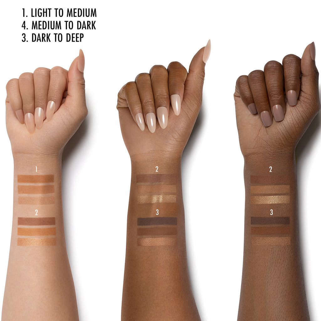 True Complexion™ Contour Palette, Medium to Dark - Markwins BR