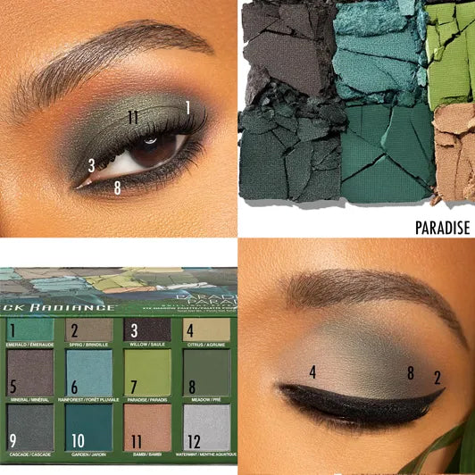 Brilliant Effects™ Eye Shadow Palette - Paradise - Markwins BR