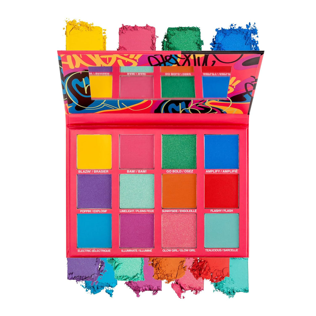 Brilliant Effects™ Face and Eye Palette - Tribal Bright - Markwins BR