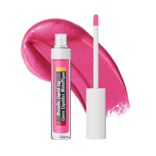 Black Radiance X Cross Colours Metallic Liquid Lip - Fresh Drip Pink - Markwins BR