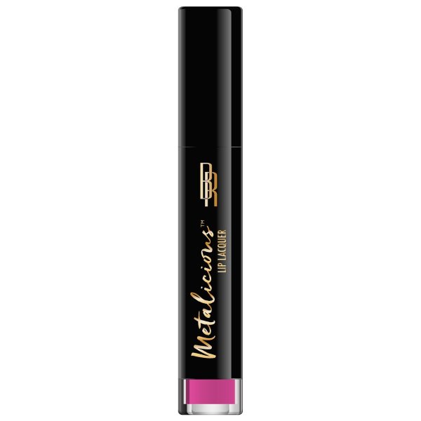 Metalicious Lip Lacquer - Top Notch - Product front facing with applicator along side, with no background