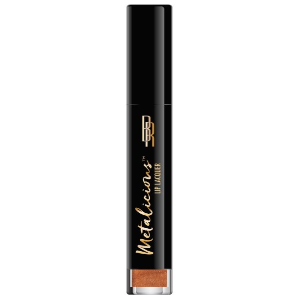 Metalicious Lip Lacquer - Over The Top - Product front facing with applicator along side, with no background