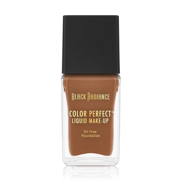 COLOR PERFECT LIQUID MAKE-UP- Caramel - Product front facing cap fastened, with white background
