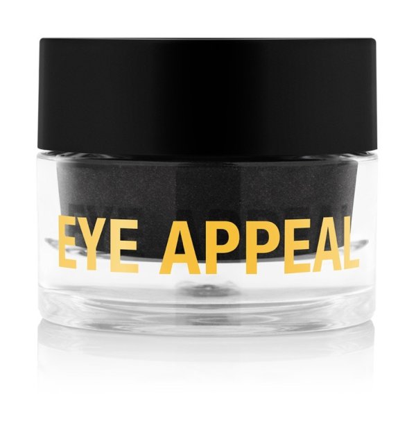 Eye Appeal Black Eyeshadow Primer & Base - Product front facing cap fastened, with white background